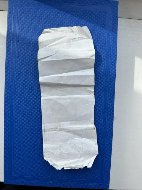 Receipt Turned Black