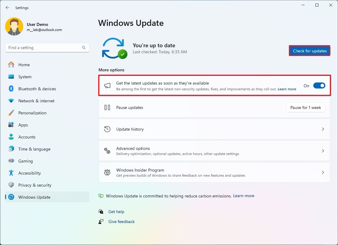 Force Windows 11 Update